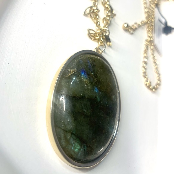 Labradorite flash necklace WHBM - Picture 3 of 3